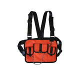 Vest Me |Waterproof Non-Bullet-proof Streetwear Bags With Chain Chest Bag Rig Street Vest Waist Pack