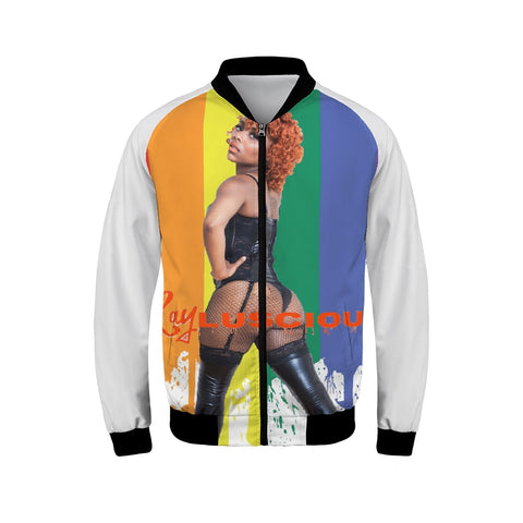 Luscious Rainbow Men’s Bomber Jacket