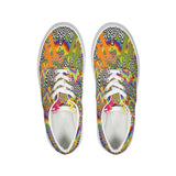 Trippie Rainbow Lace Up Canvas Shoe