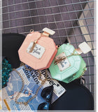 Dau dé Perfume |Leather Perfume Bottle crossbody bag Chain Mini Clutch Bag Party Women Evening Bags