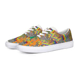 Trippie Rainbow Lace Up Canvas Shoe
