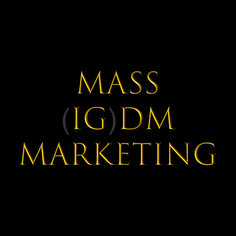 Mass DM (Direct Messaging) via IG Marketing